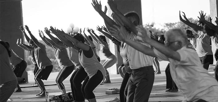 Try Laughter Yoga