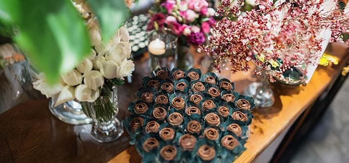 Flowers and Chocolates with Rakhi