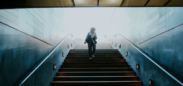 2. Staircase snacking