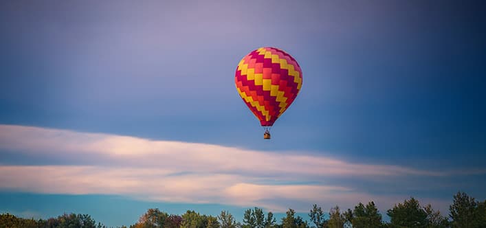 Helicopter and Hot Air Balloon Adventures
