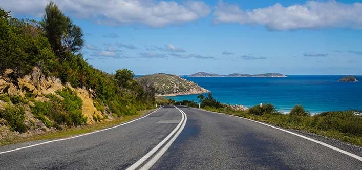A road trip along the coast