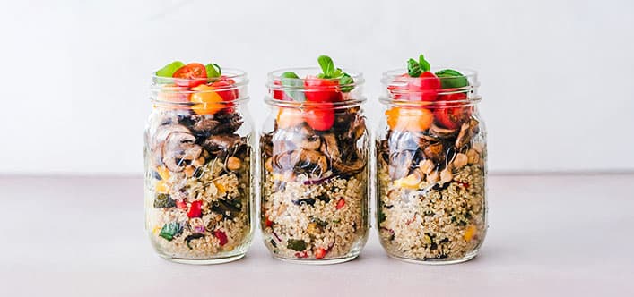 Eat healthy and light