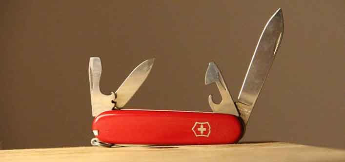 A swiss knife