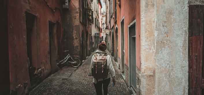Travel backpack