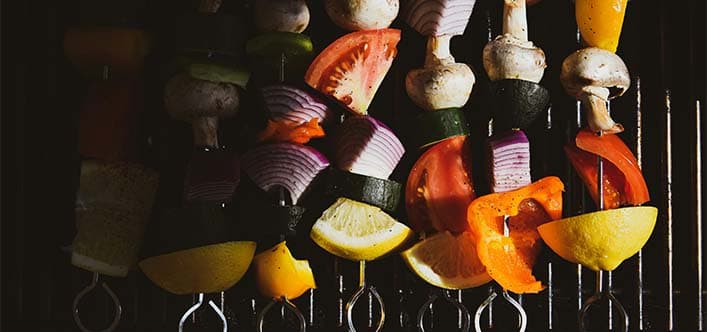 Grilled Vegetable Skewers